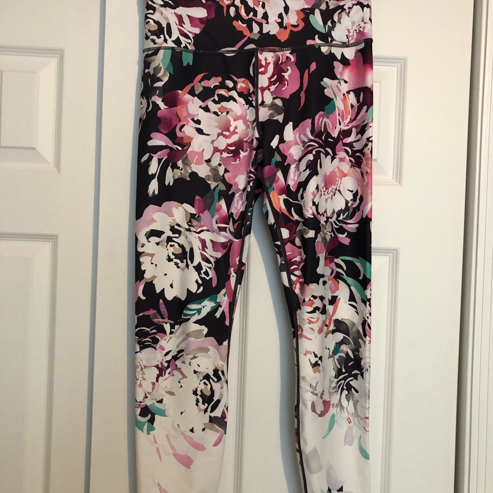 Athleta Floral Tights